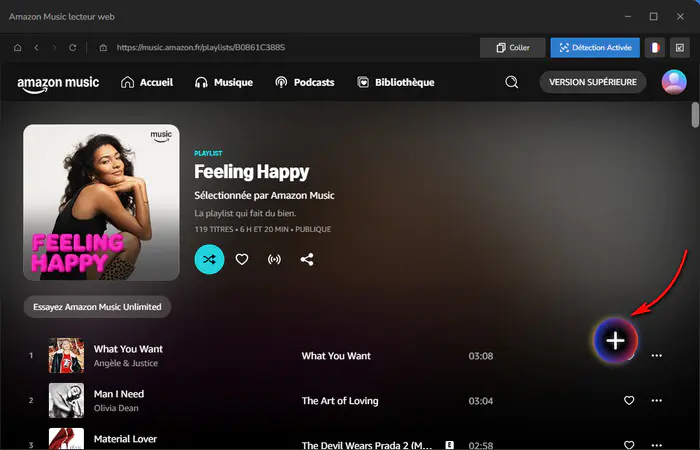 Rechercher Amazon Music