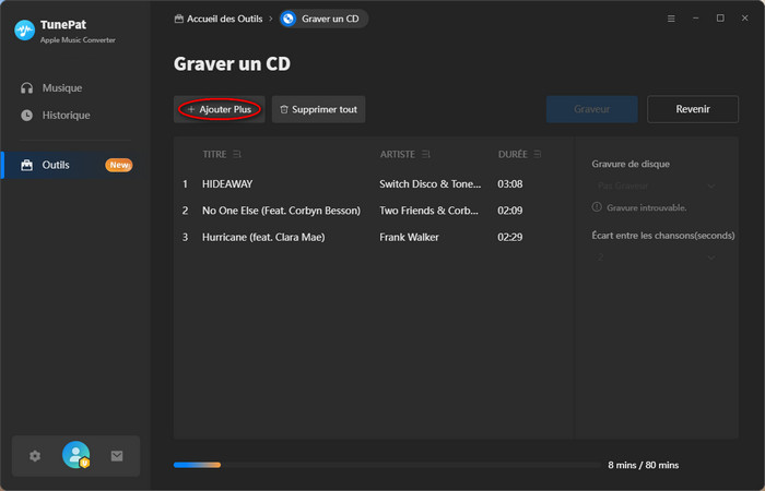 Graver un CD