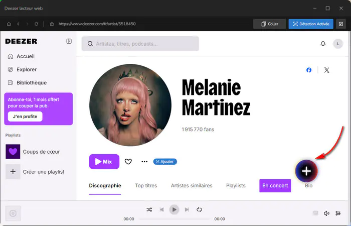 Rechercher Deezer Music