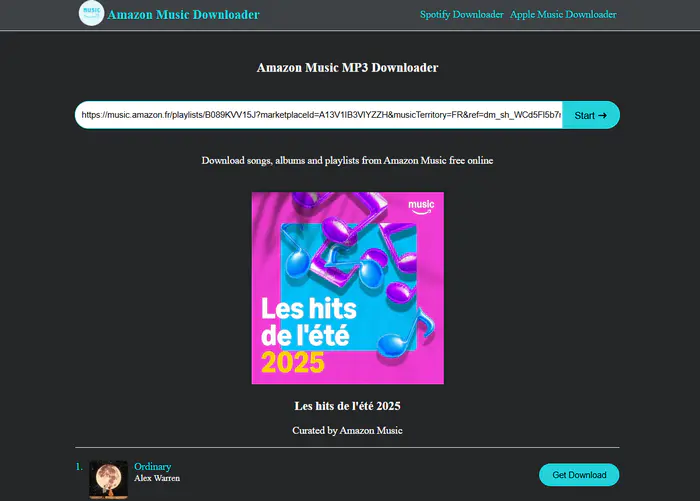 Amazon Music MP3 Downloader