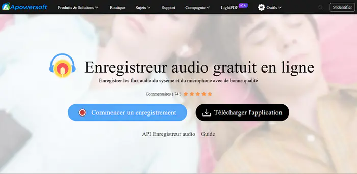 Apowersoft Enregistreur Audio Gratuit