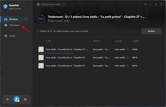 Téléchargez des livres audio