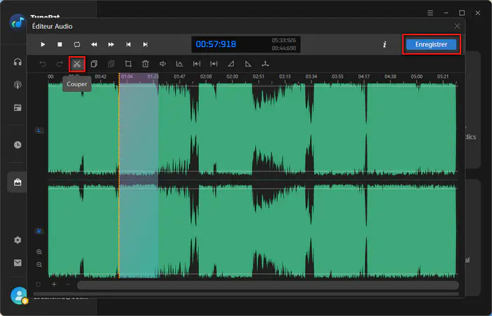 Couper fichiers audio