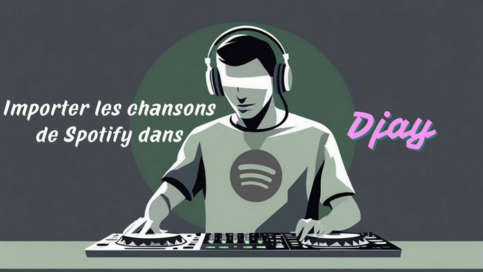 Importer les chansons de Spotify dans Djay