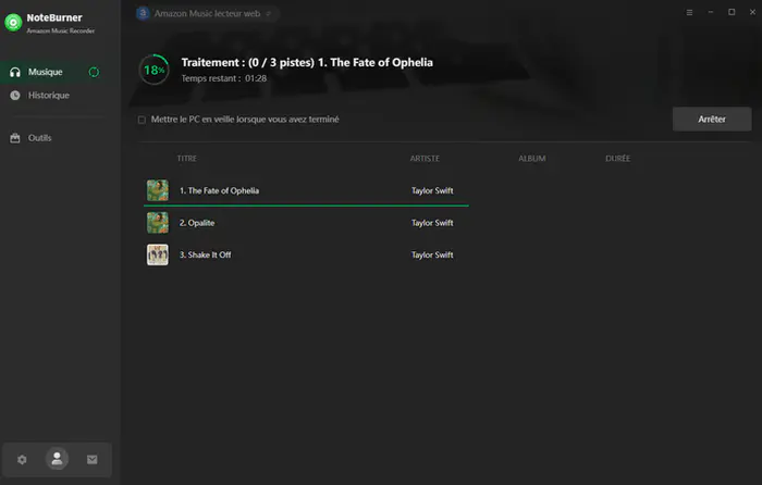 NoteBurner Amazon Music Recorder