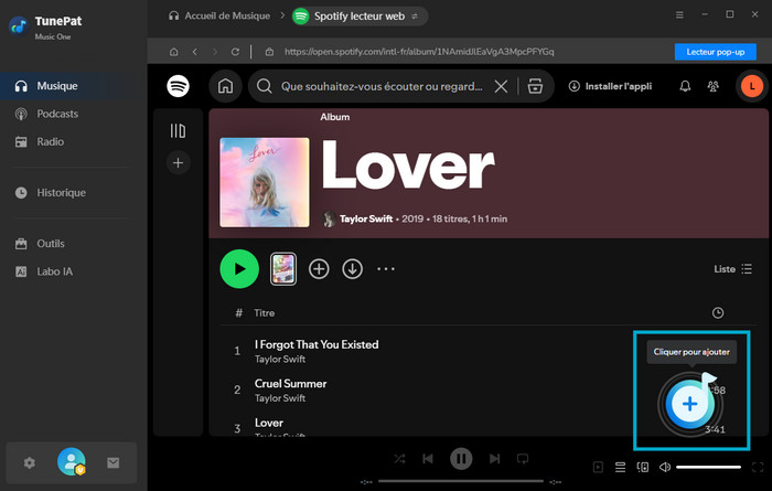 Rechercher les playlists