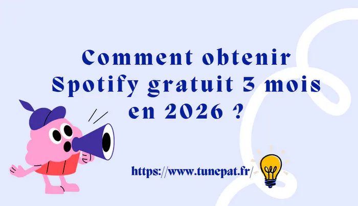Spotify gratuit 3 mois