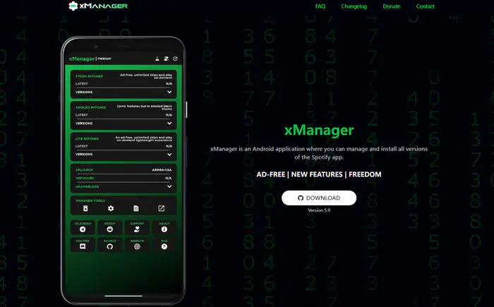 xManager Spotify APK