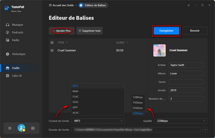 Éditeur de Balises