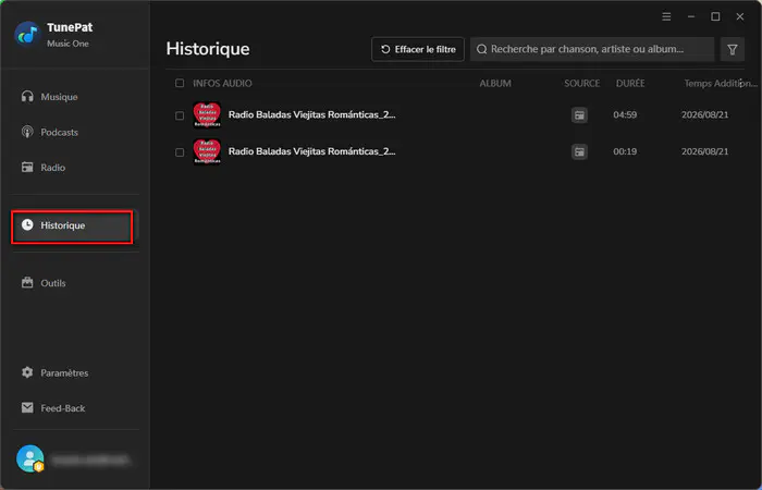 Historique