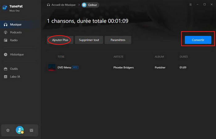 Commencer à convertir