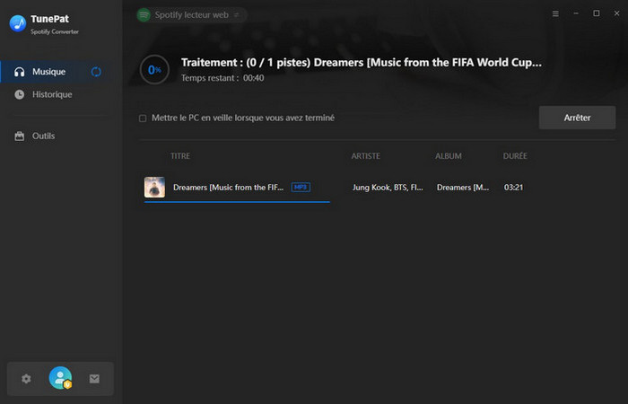 Téléchargez des chansons