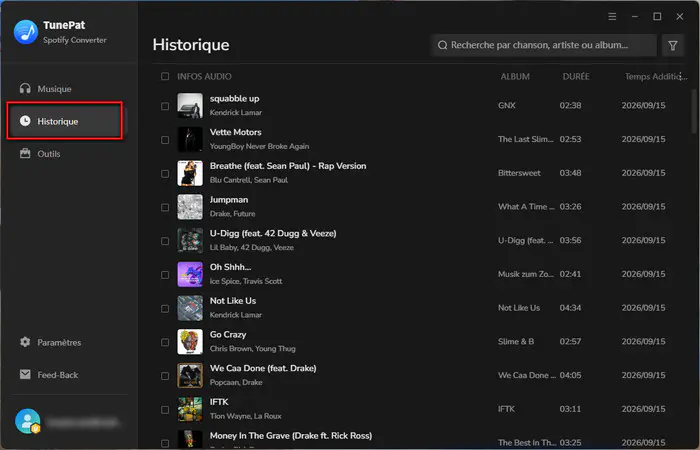 Historique