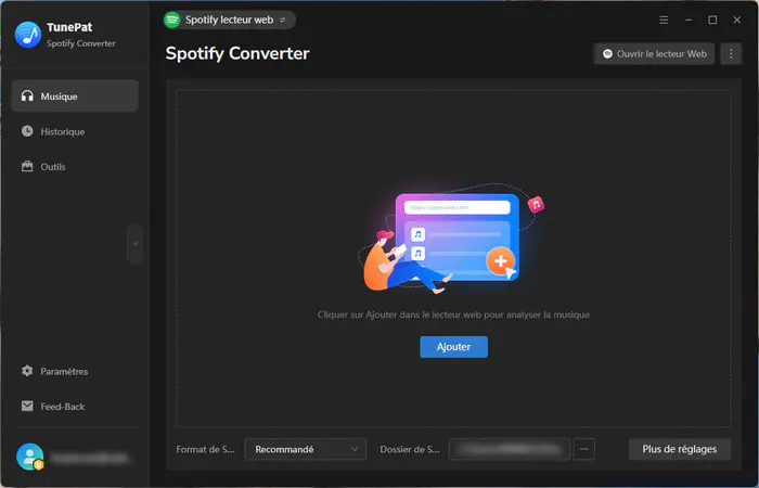 Lancez TunePat Spotify Music Converter