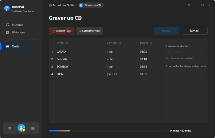 Graver un CD