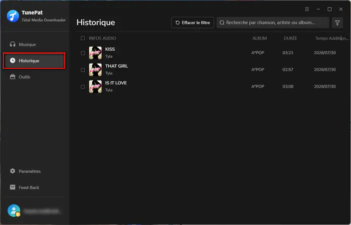 Historique